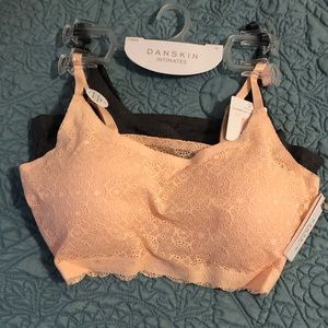 Danskin Intimates 2pc Laser-cut Lounge Bras (#146)